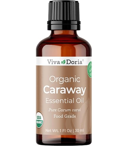 Amazon.com: Viva Doria Organic Caraway Essential Oil, Food Grade